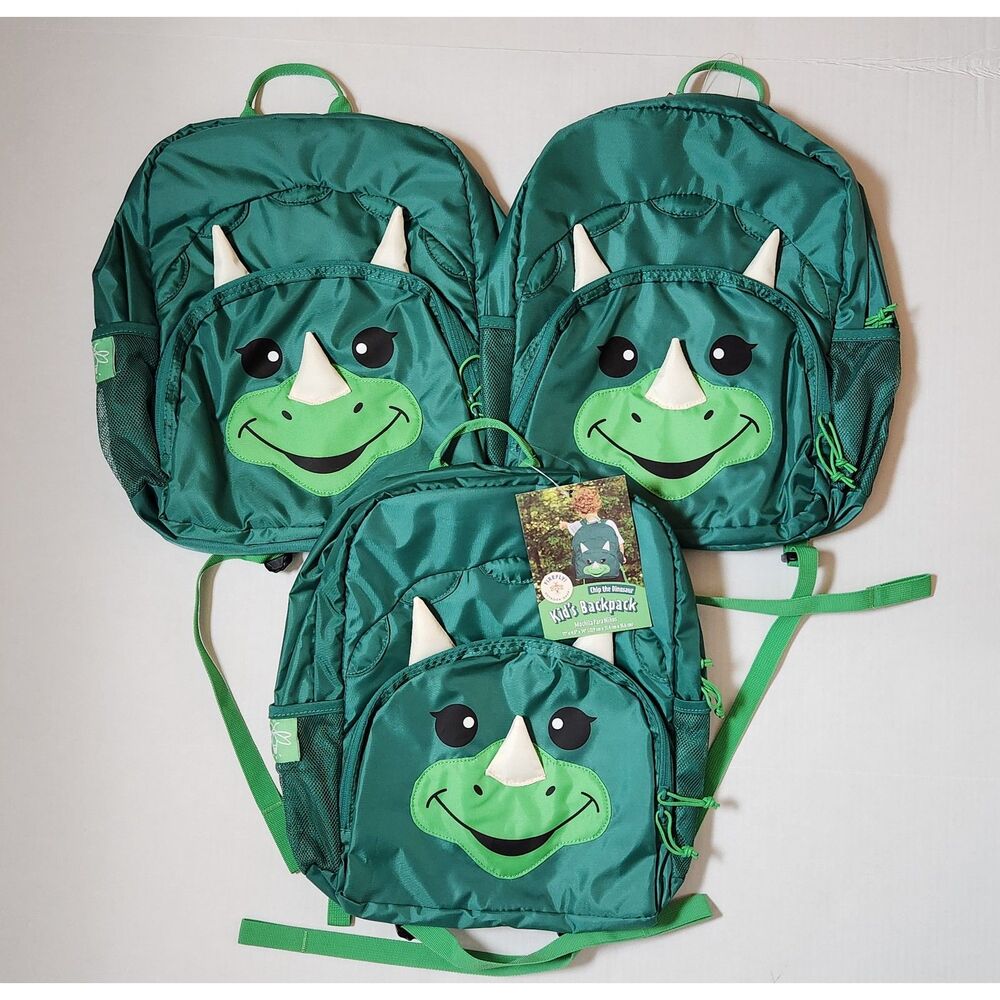 Dinosaur Backpack Party Favor Pack Set of 3 Kids Birthday Goodie Bags